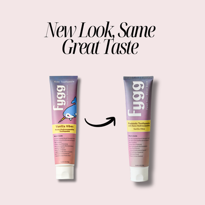 Nano-Hydroxyapatite Toothpaste with Prebiotics | Vanilla Vibes