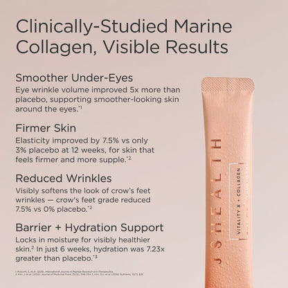 Vitality X + Collagen - 30 packets