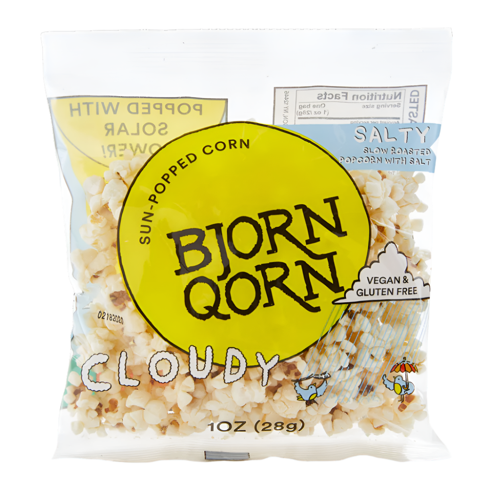 Bjorn Qorn Mix Popcorn Bags - 15-Pack x 1oz Bag case by Farm2Me
