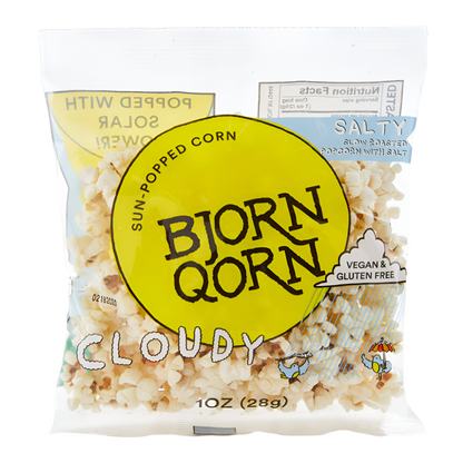 Bjorn Qorn Mix Popcorn Bags - 15-Pack x 1oz Bag case by Farm2Me
