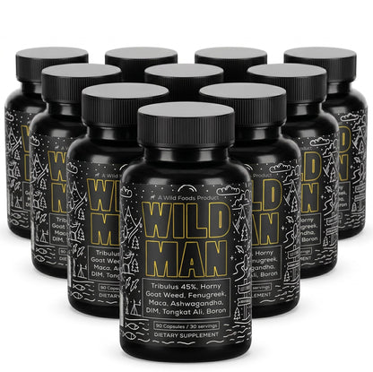 Wholesale of 10 - Wild Man Men's Herbal Hormone Stack