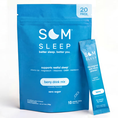 Som Sleep Powder Drink Mix · Berry