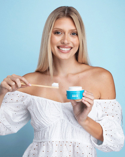 White Birch® Activated White Charcoal Teeth Whitening Powder