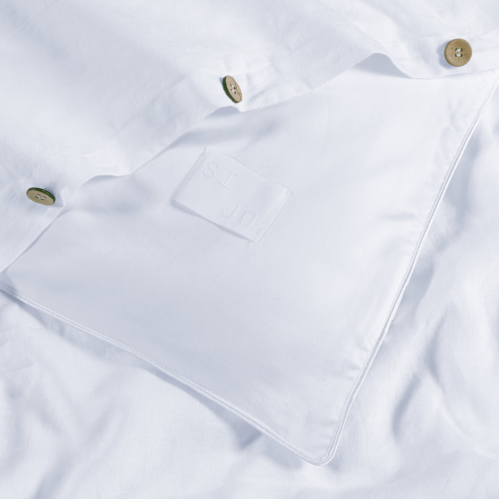 Sijo LuxeWeave Linen Duvet Cover - Thumbnail 3