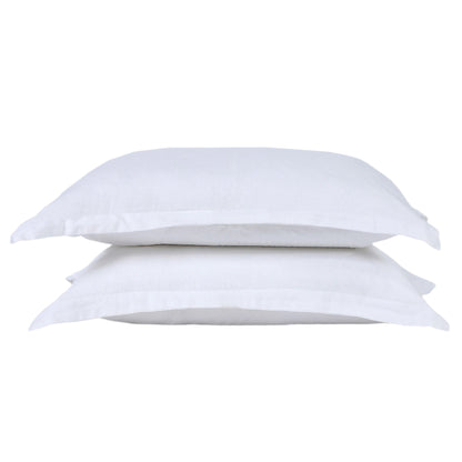 LuxeWeave Linen Sham Set