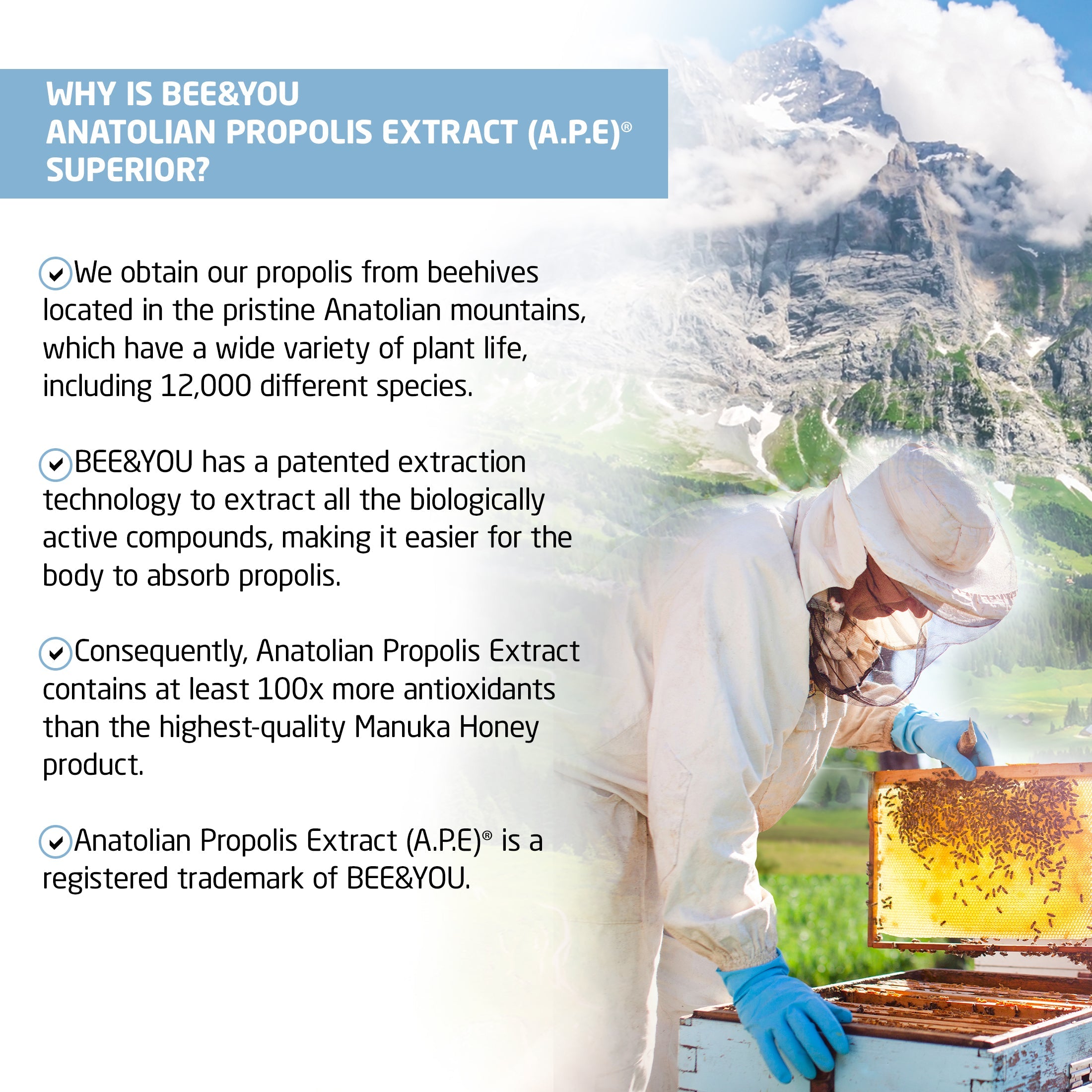 Propolis+VitC+VitD3+Zinc Immune Support Shot Drink for Adults x 12