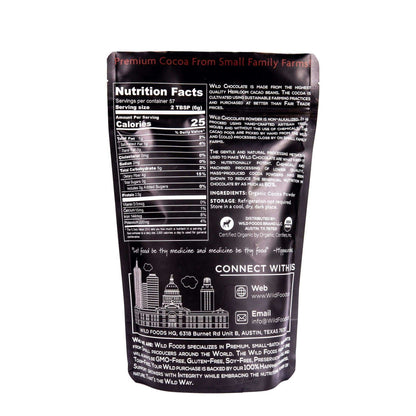 Wholesale of 10 - Wild Cocoa Powder - Organic, Single-Origin, Small farms