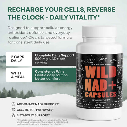 Wild NAD+ Capsules