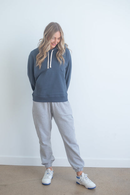 Women's Organic Cotton Midweight Raglan Hoodie