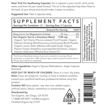 Natural Sleep Aid Supplement