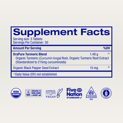 Organic Turmeric Curcumin Pills