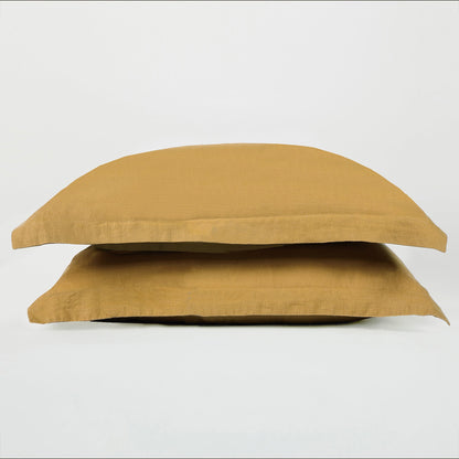 LuxeWeave Linen Sham Set