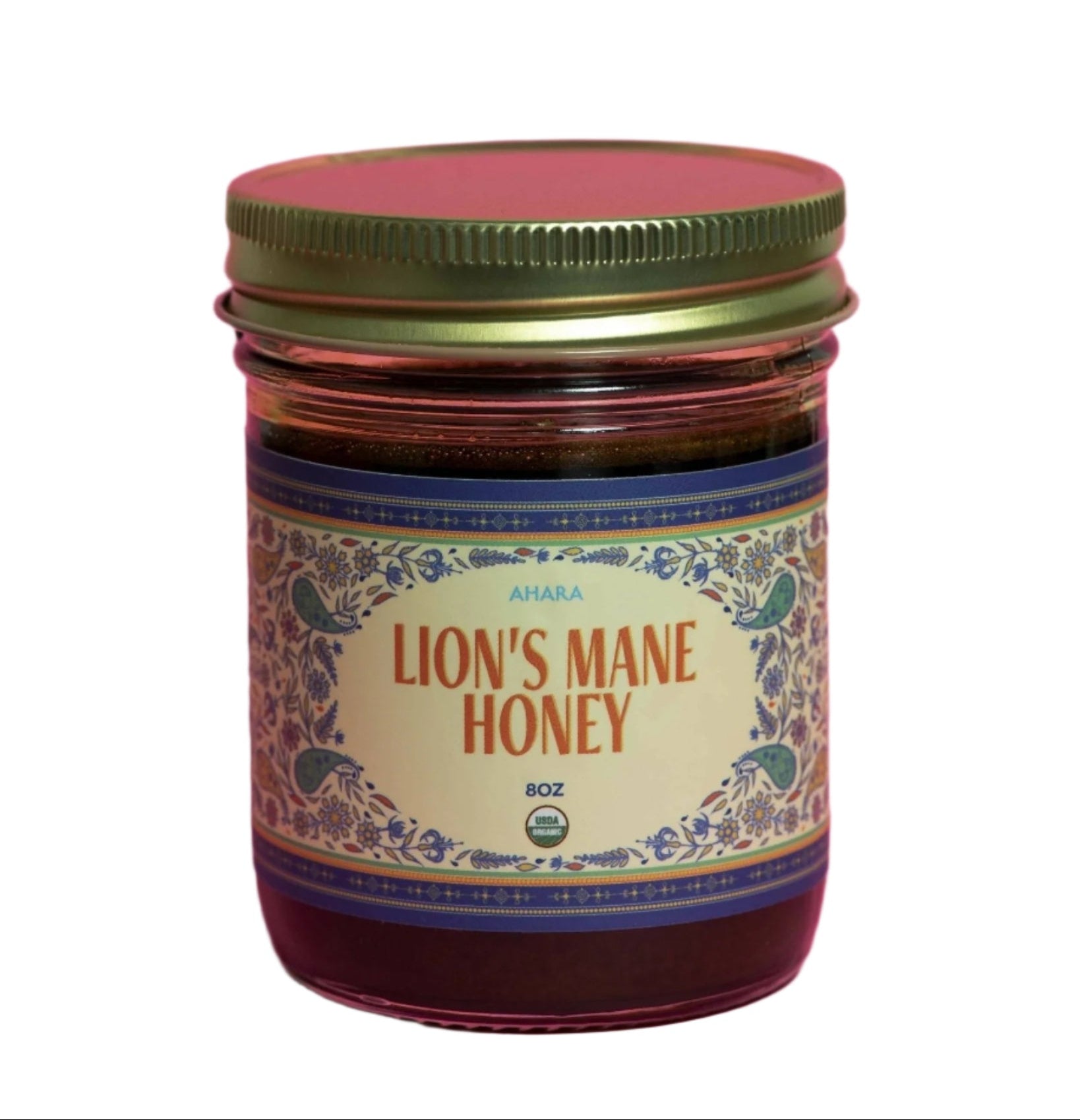 Ahara Mushrooms USDA Organic Lion's Mane Honey - 10 jars by Farm2Me