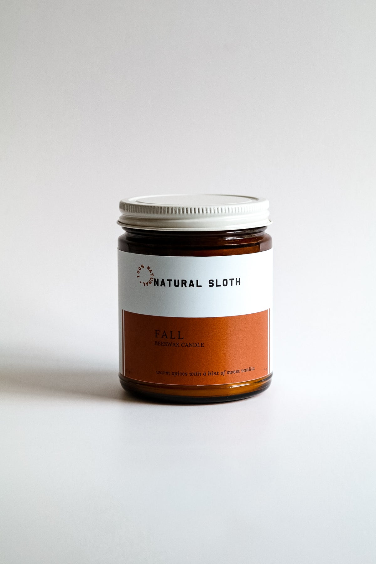 Fall Beeswax Candle