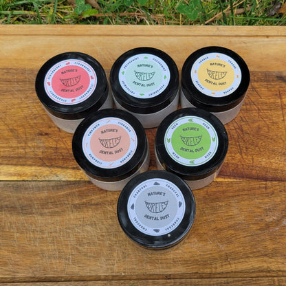 Peppermint & Neem Toothpowder – Fluoride-Free Herbal Remineralizing Formula