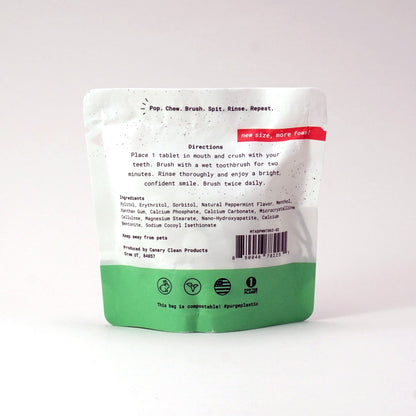 Peppermint Toothpaste Tablets by Canary