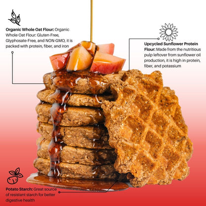 Bake Me Healthy Oatmeal Pancake & Waffle Plant-Based Baking Mix Case - 6 Bags by Farm2Me