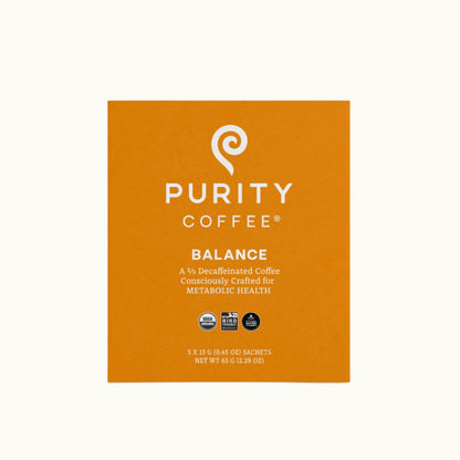 BALANCE: ²/₃ Decaf Single-Serve Pocket Purity™