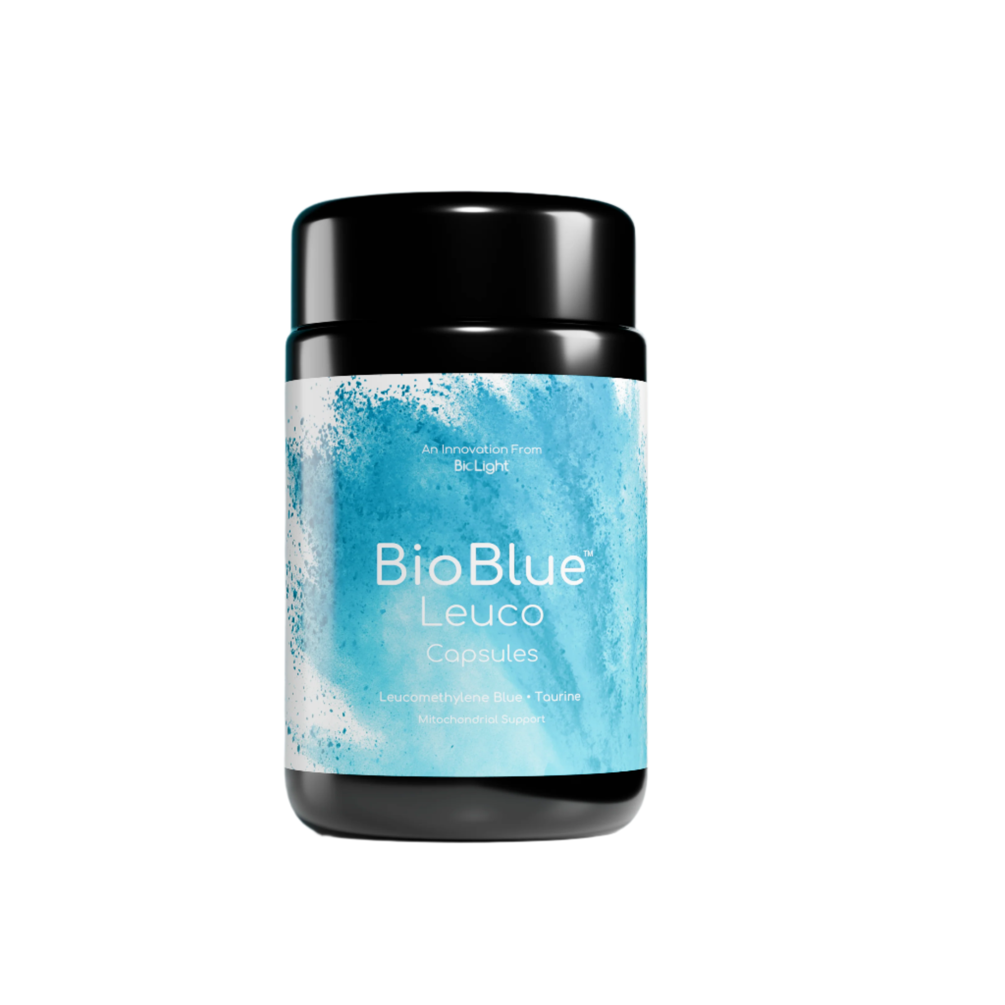BioBlue Leuco Capsules – Rapidly Absorbed Leucomethylene Blue for Enhanced Brain & Mitochondrial Support | Red Light Therapy Synergist - USP Grade
