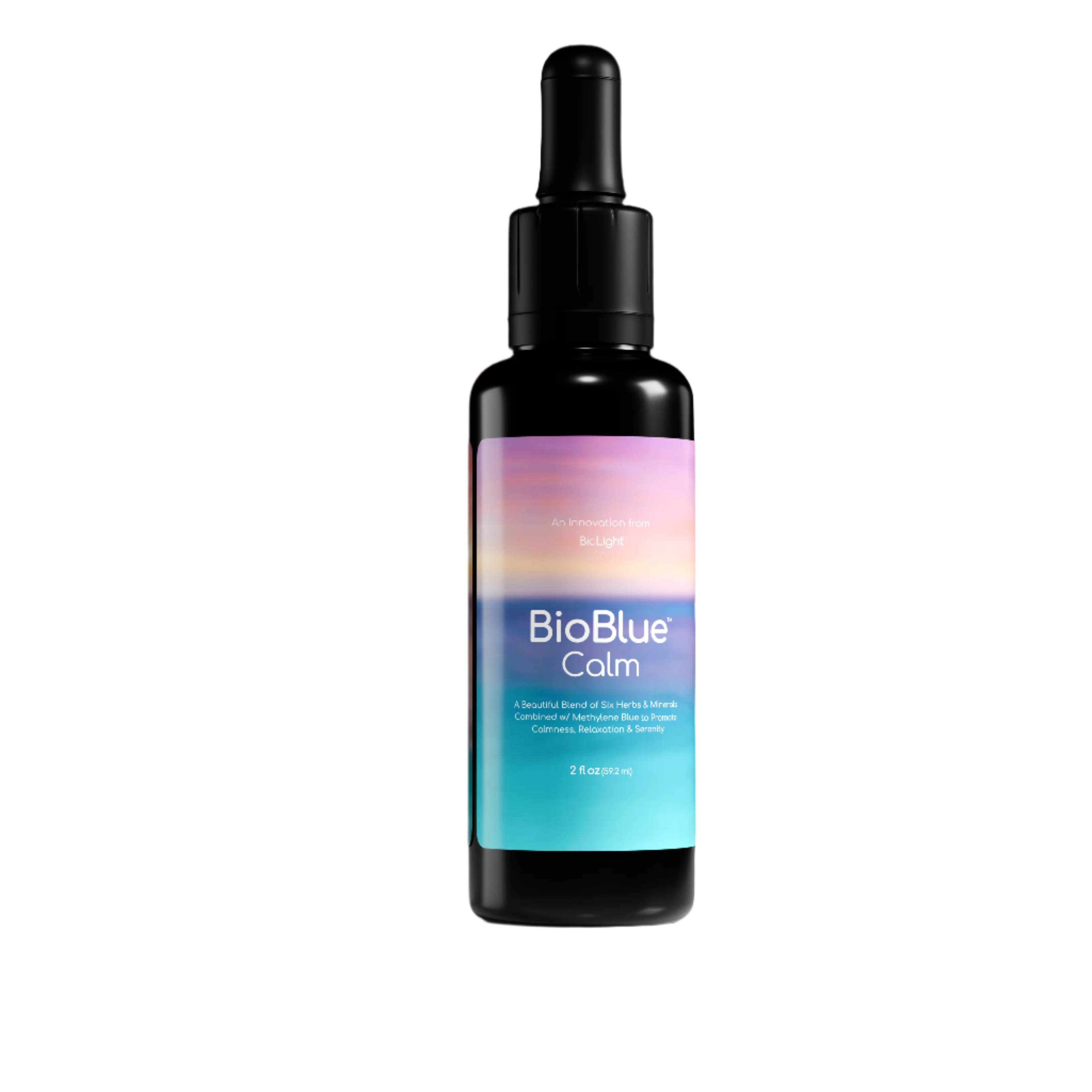 BioBlue Calm: Methylene Blue for Sleep & Relaxation with Calming Herbal Blend - USP Grade