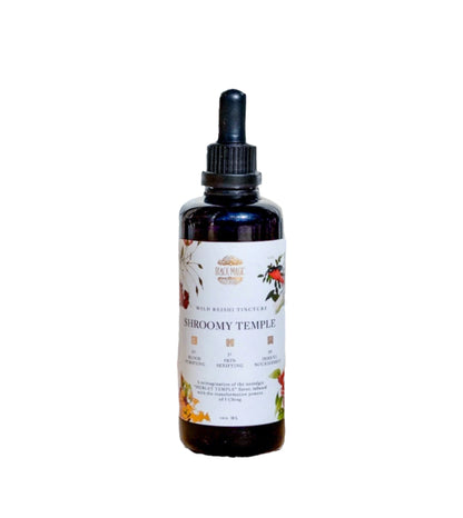 The Shroomy Temple | Wild Reishi Mushroom Tincture by Black Magic Alchemy