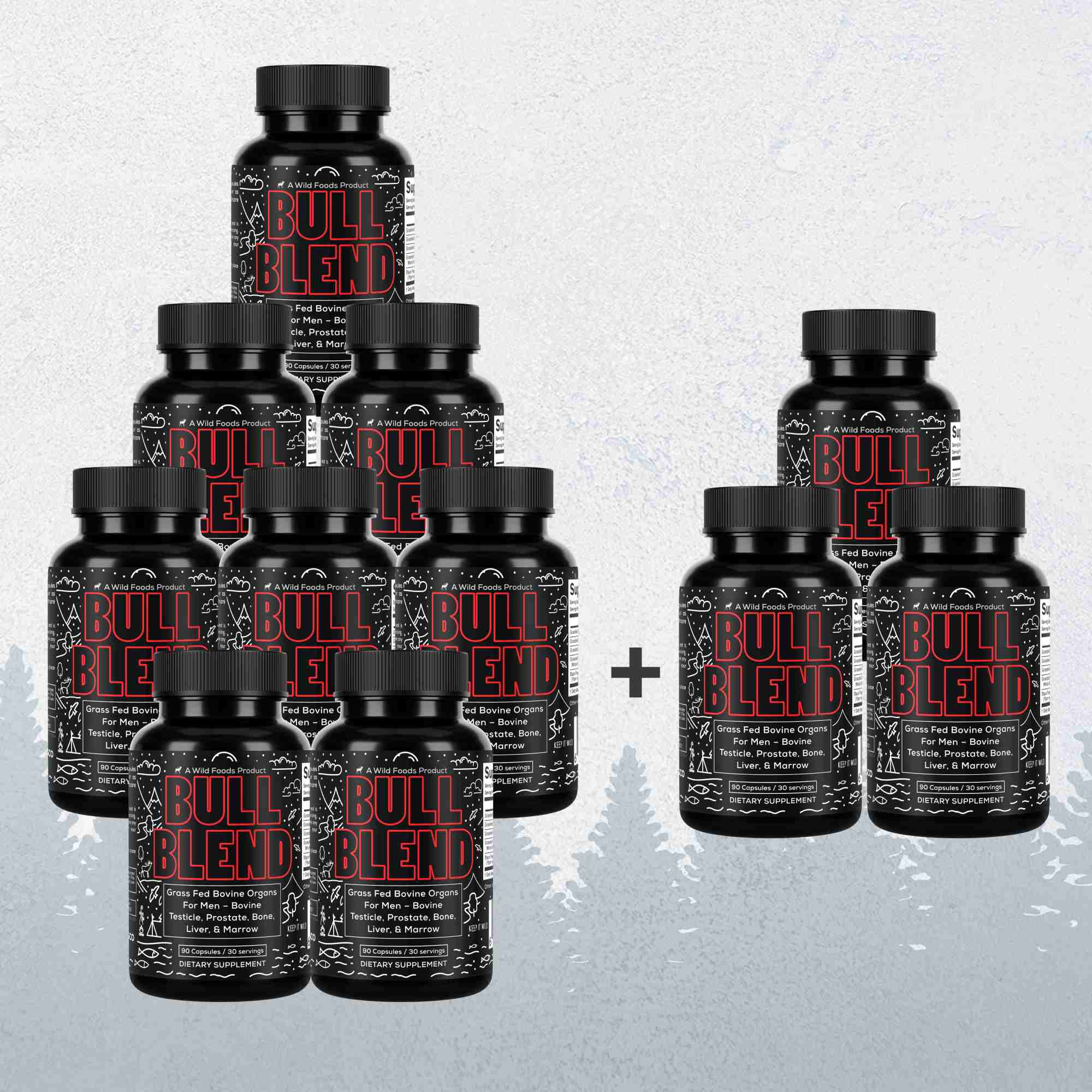 Bull Blend, 30 servings – supporting natural energy levels and male vitality.