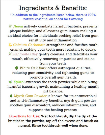 Cinnamon Tooth Powder: Remineralizing, Fluoride-Free Natural Toothpaste Alternative