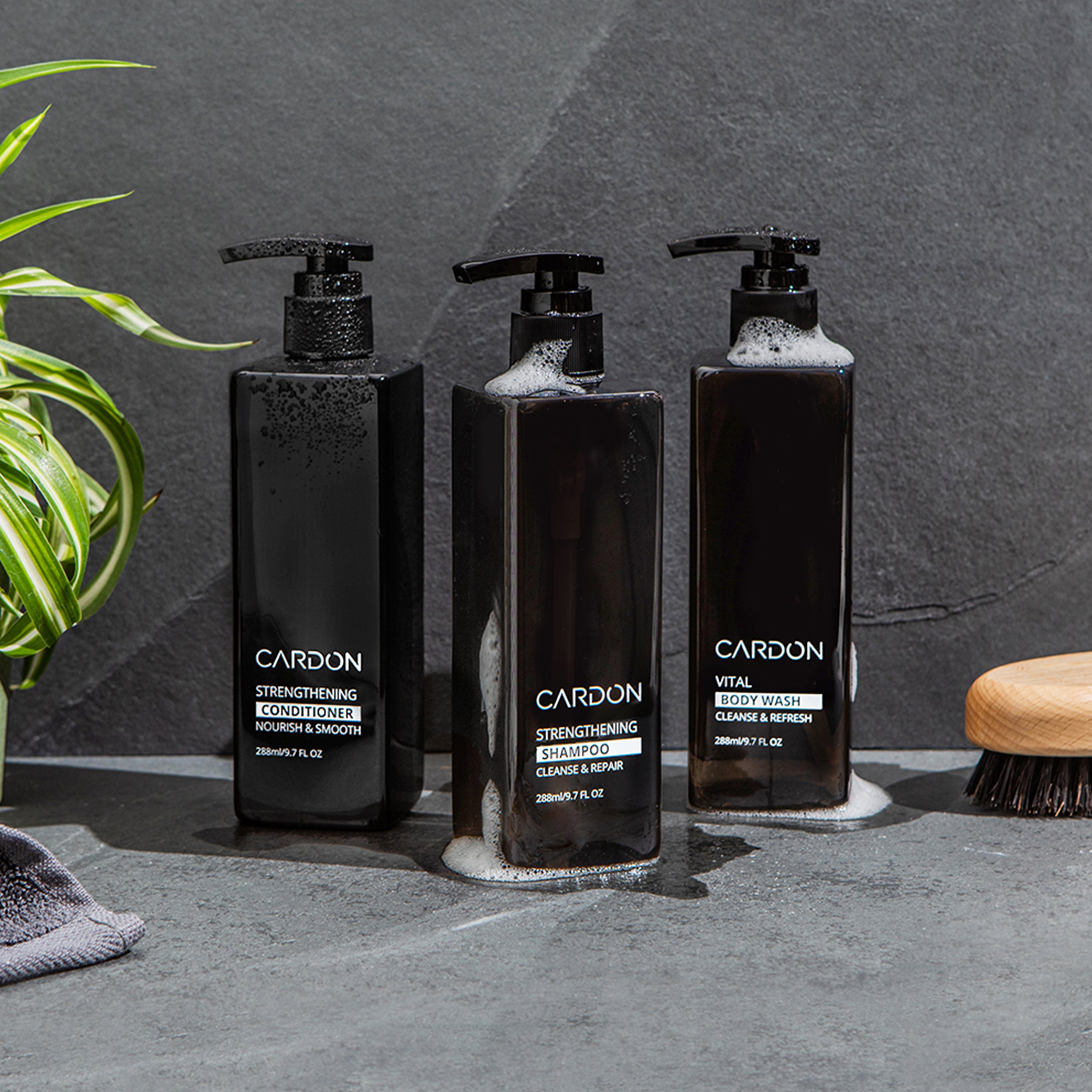 Hair + Body Shower Set by Cardon