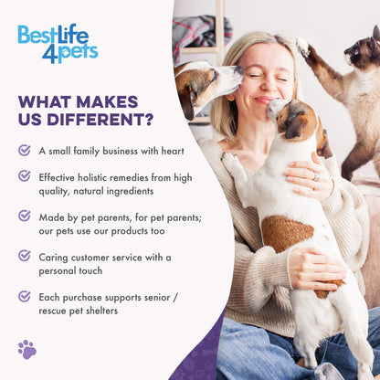 Peaceful Paws Cat Aggression & Anxiety Management for Stress, Spraying, Territorial Behavior by BestLife4Pets