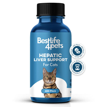 Natural Hepatic Liver Support for Cats by BestLife4Pets