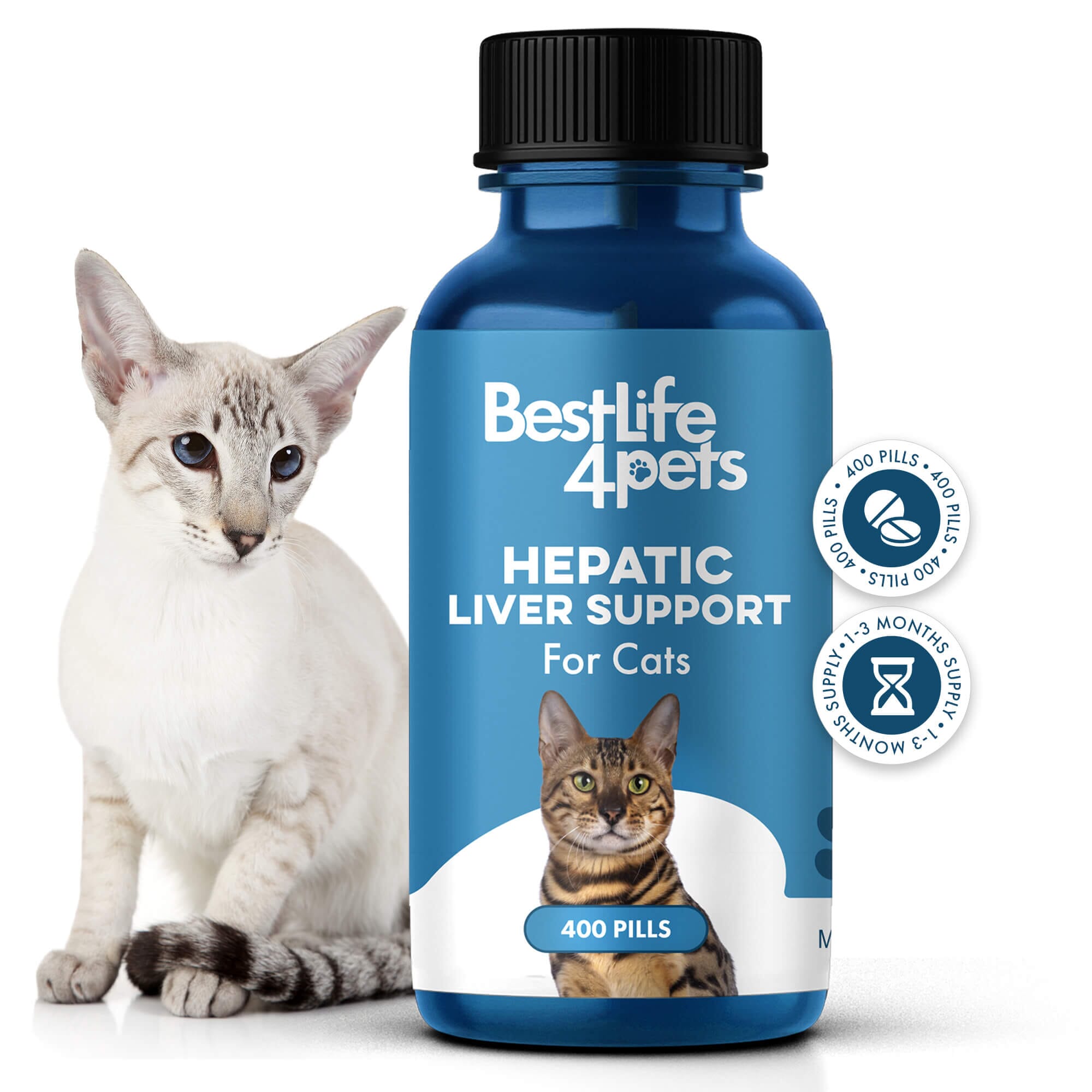 Natural Hepatic Liver Support for Cats by BestLife4Pets