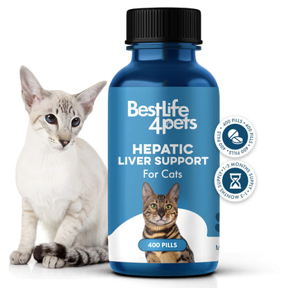 Natural Hepatic Liver Support for Cats by BestLife4Pets