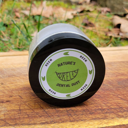 Peppermint & Neem Toothpowder – Fluoride-Free Herbal Remineralizing Formula