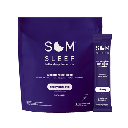 Som Sleep Powder Drink Mix · Cherry