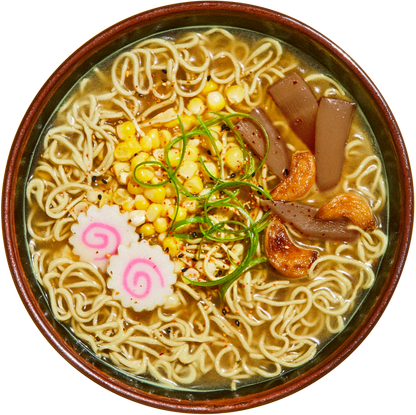 Black Garlic "Chicken" Ramen by immi