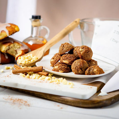 Cinnabun Keto Cookie Bites by ChipMonk Baking