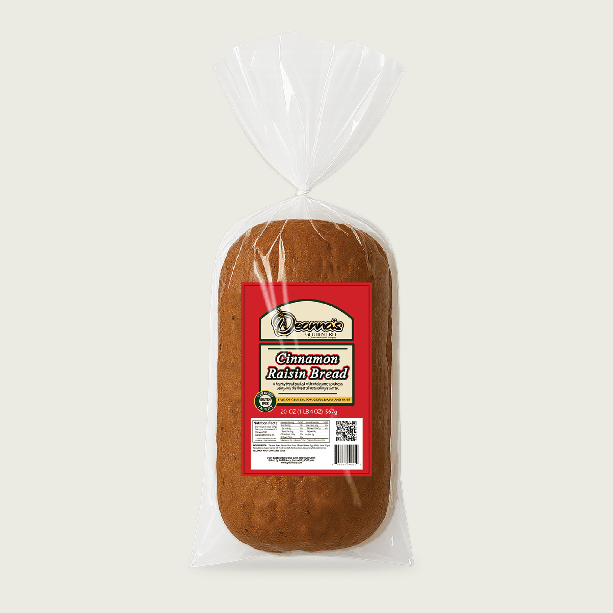 Cinnamon Raisin Bread