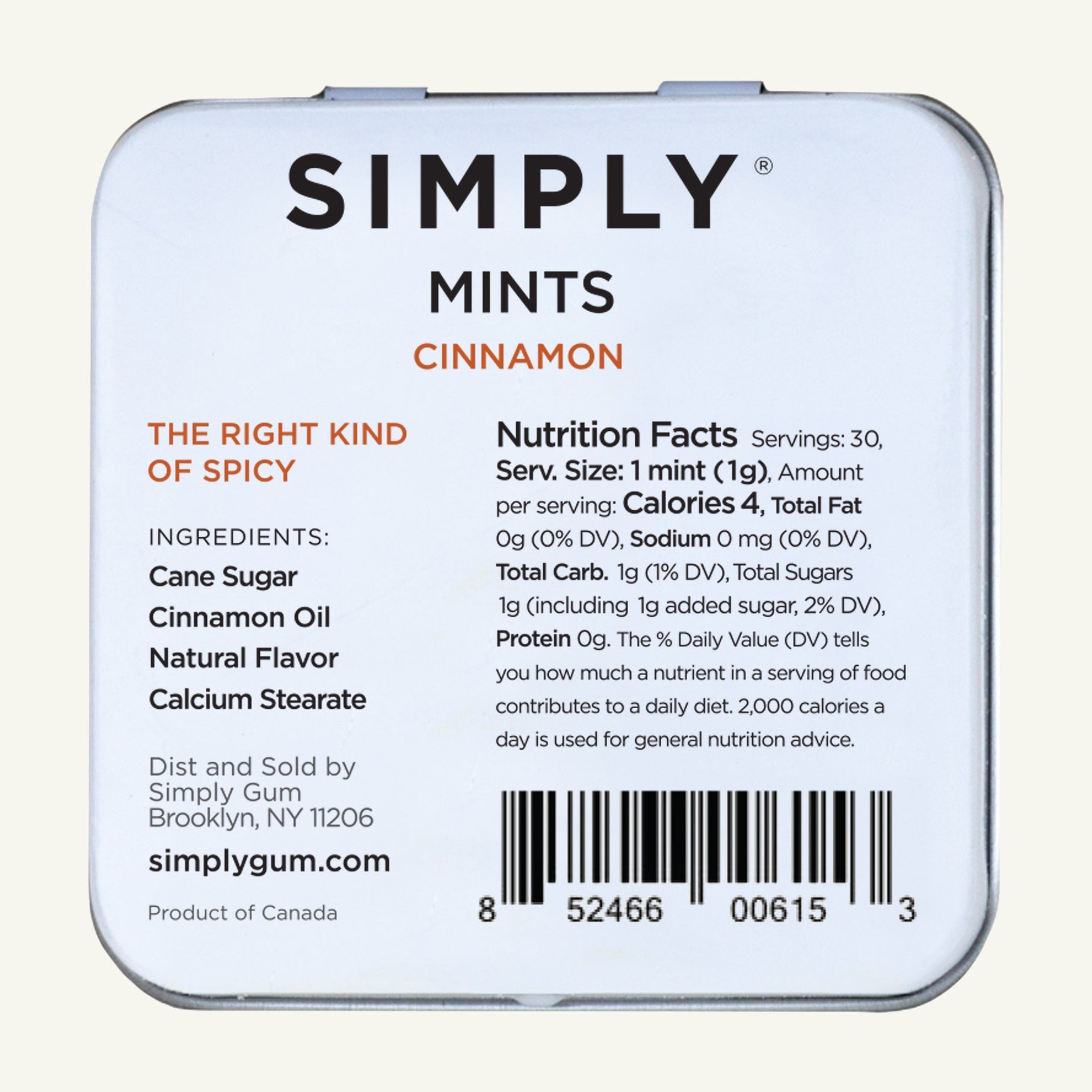 SIMPLY MINTS- CINNAMON