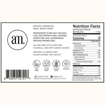 Citrus Chili SALT 19.5 OZ