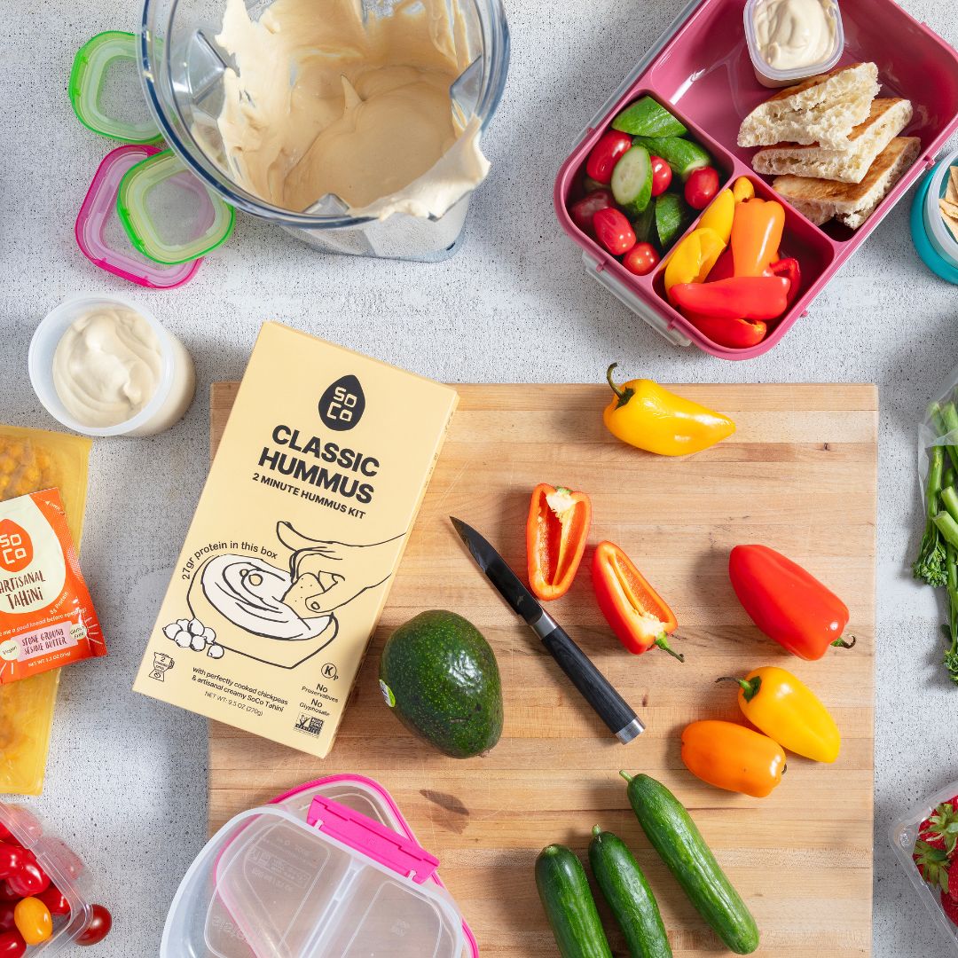 2 Minute Kit - Classic Hummus by eatsoco