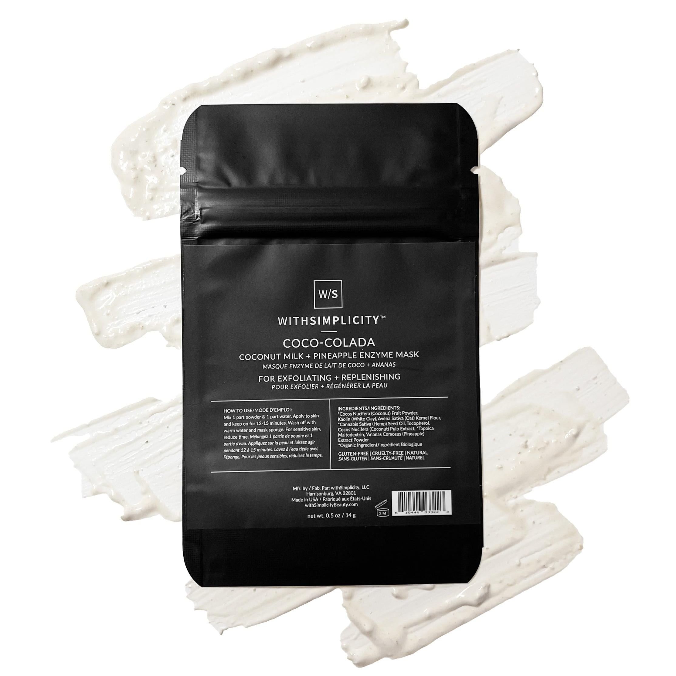 Coco-Colada | Coconut Milk & Pineapple Enzyme Mask