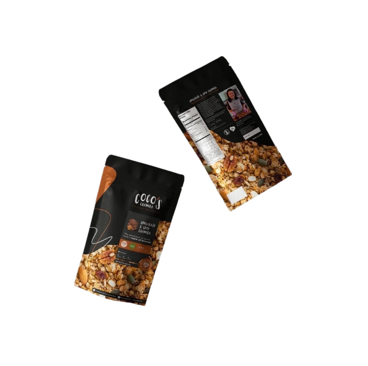 Chocolate & Chia Granola by Farm2Me