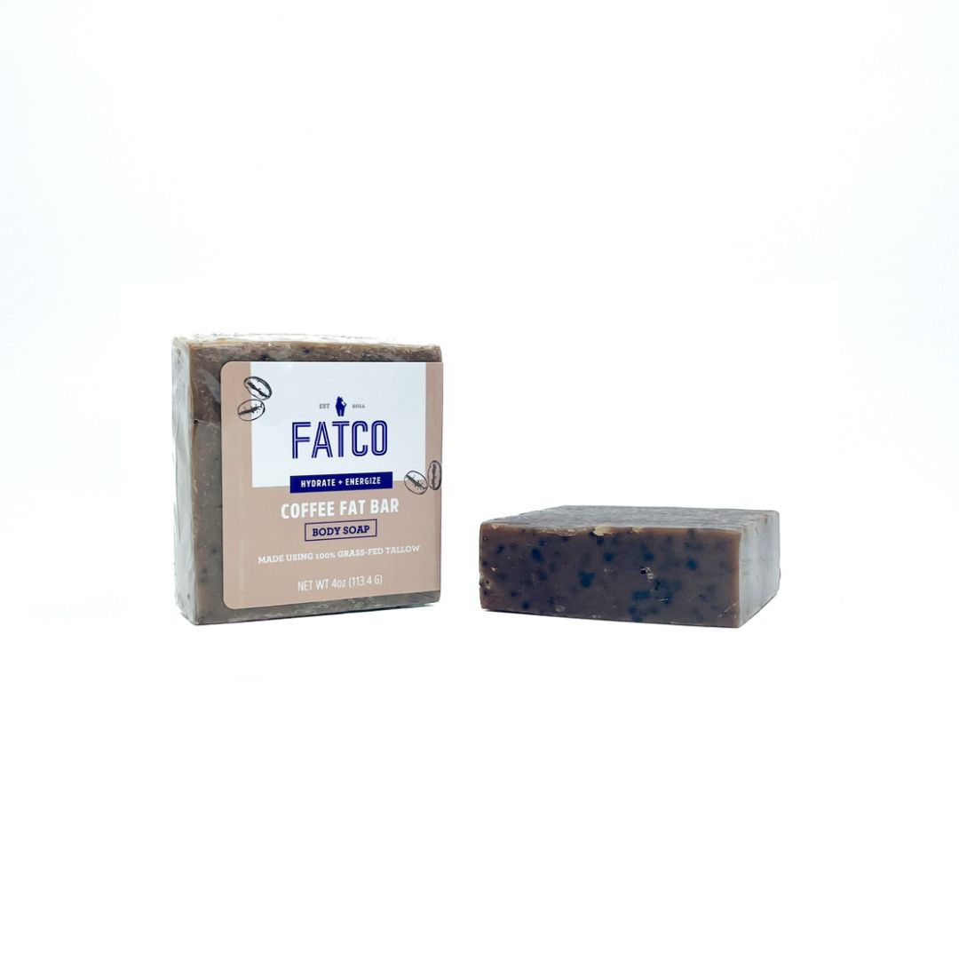 Coffee Fat Bar, 4 Oz by FATCO Skincare Products