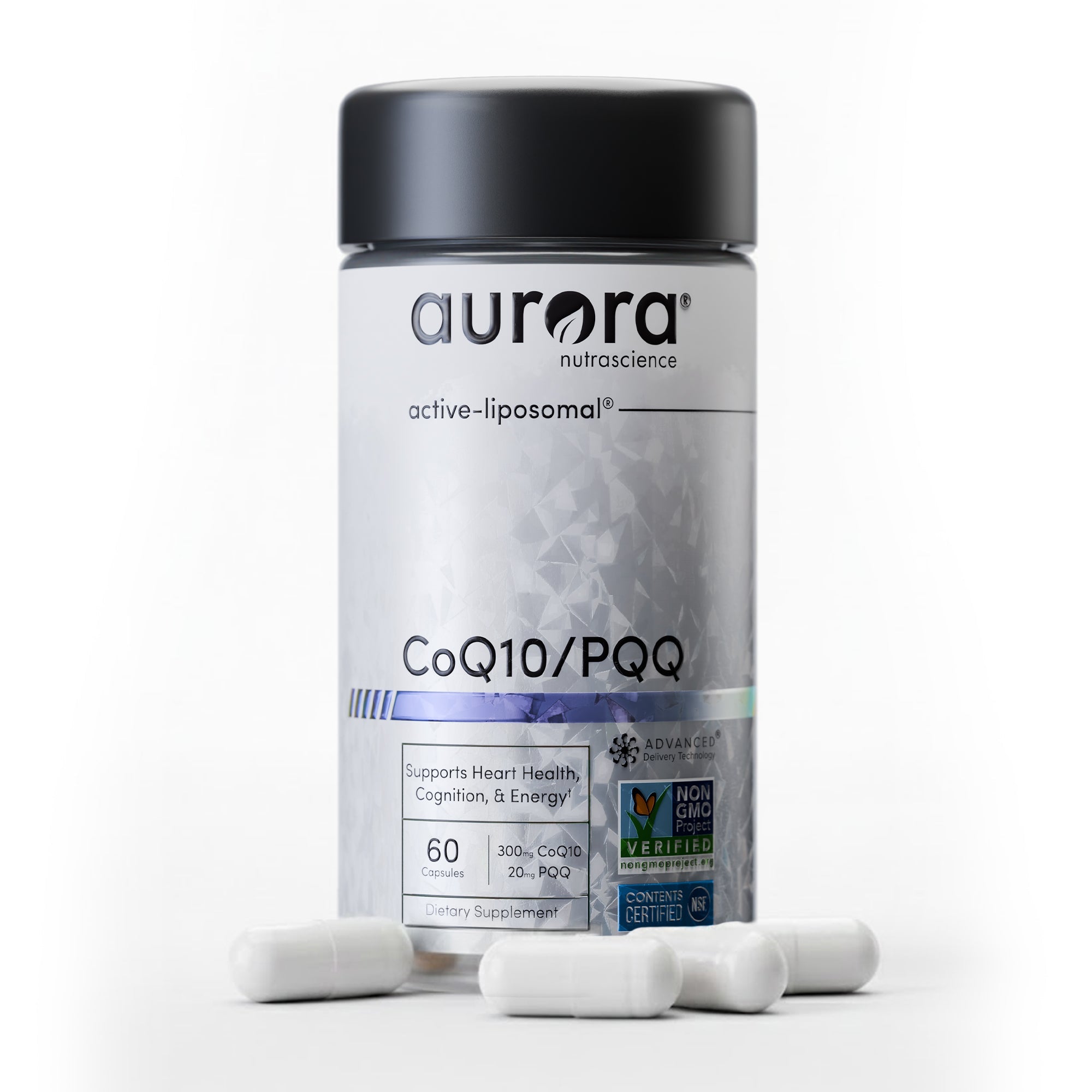 Liposomal CoQ10/PQQ Capsules