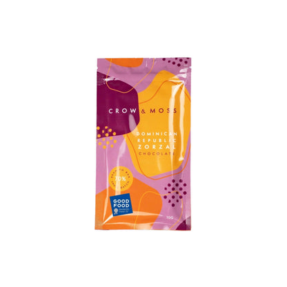 Dominican Republic Zorzal Chocolate Bar 70% - Case of 15 by Farm2Me