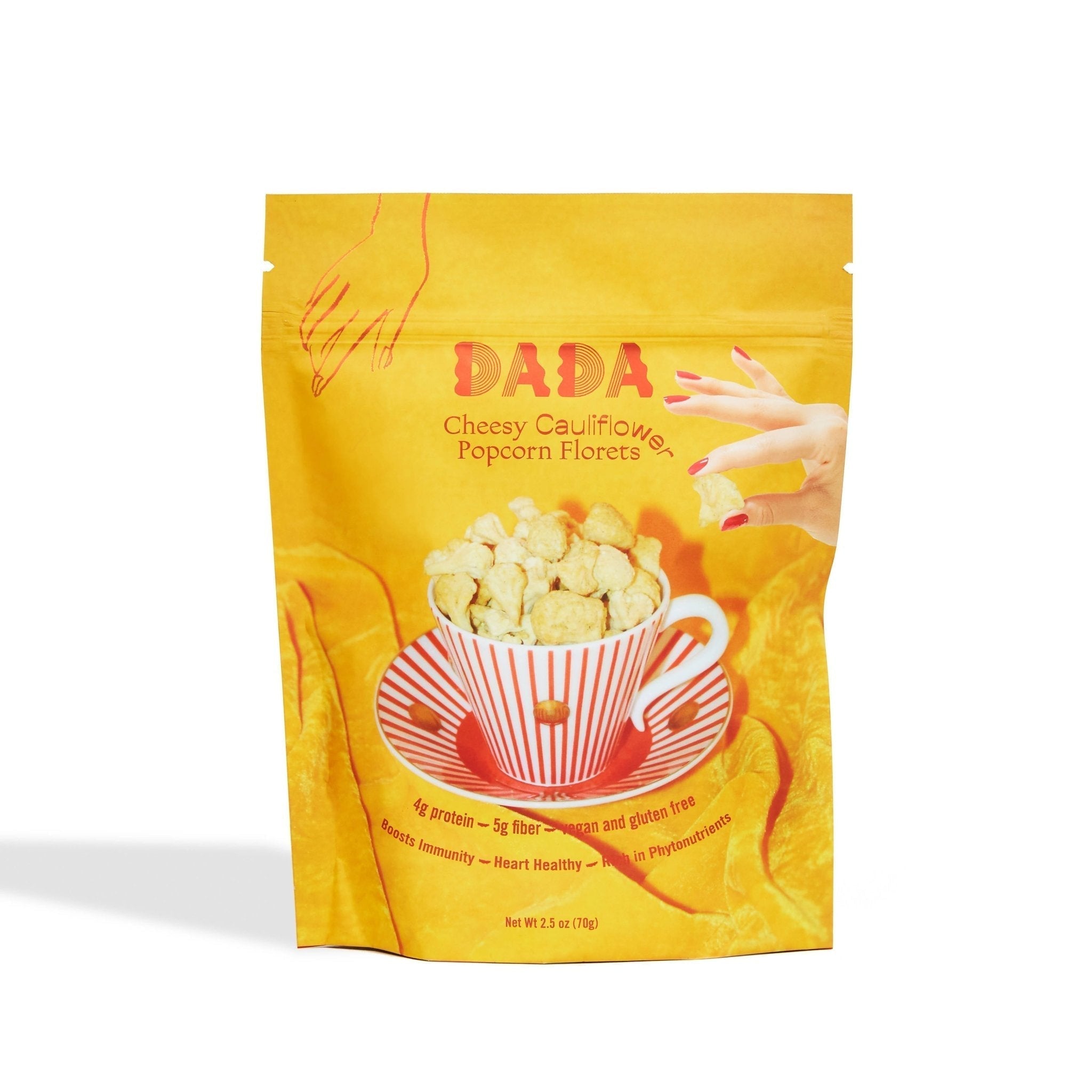 Cheesy Cauliflower Popcorn Florets by Farm2Me