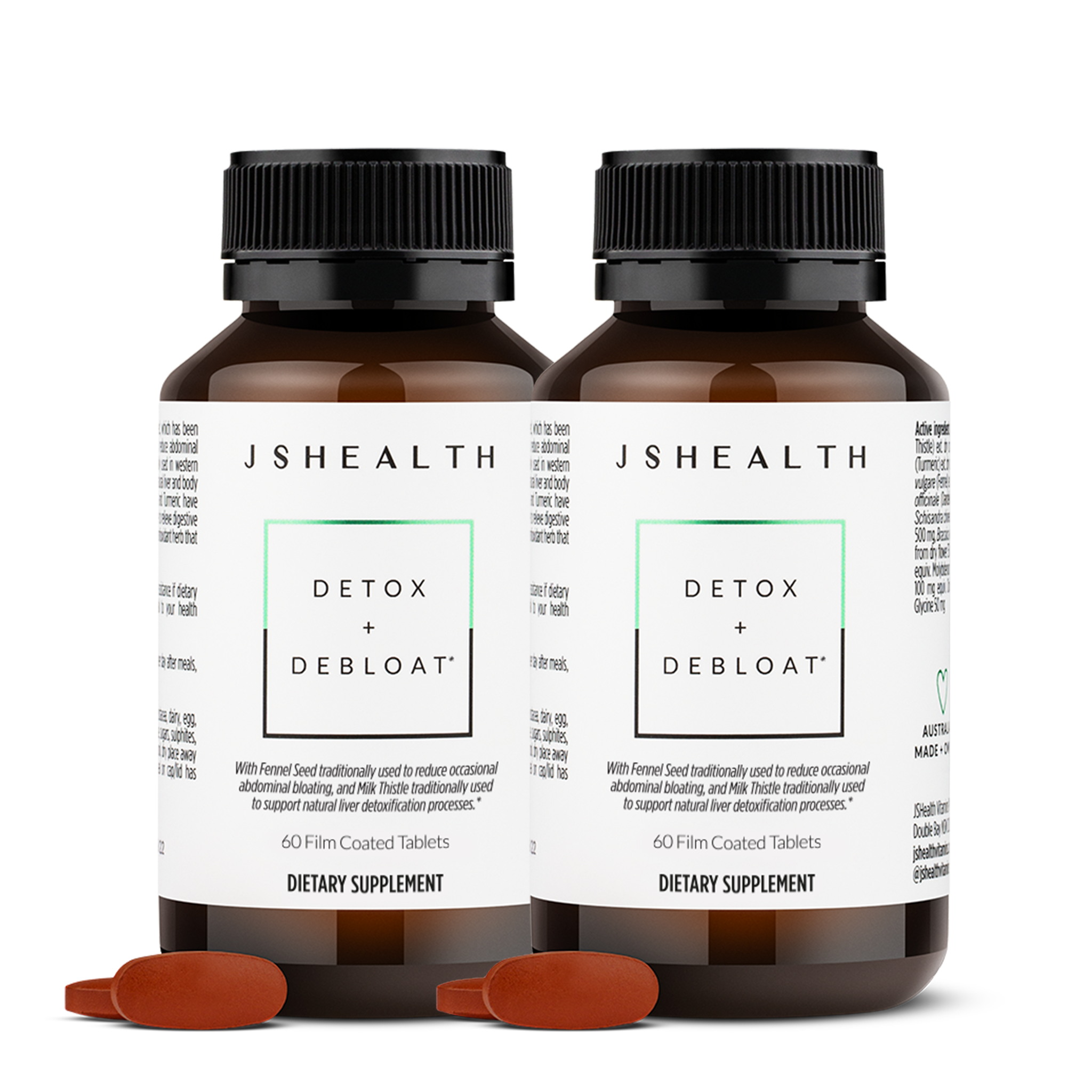 Detox + Debloat Twin Pack - 2 Months Supply