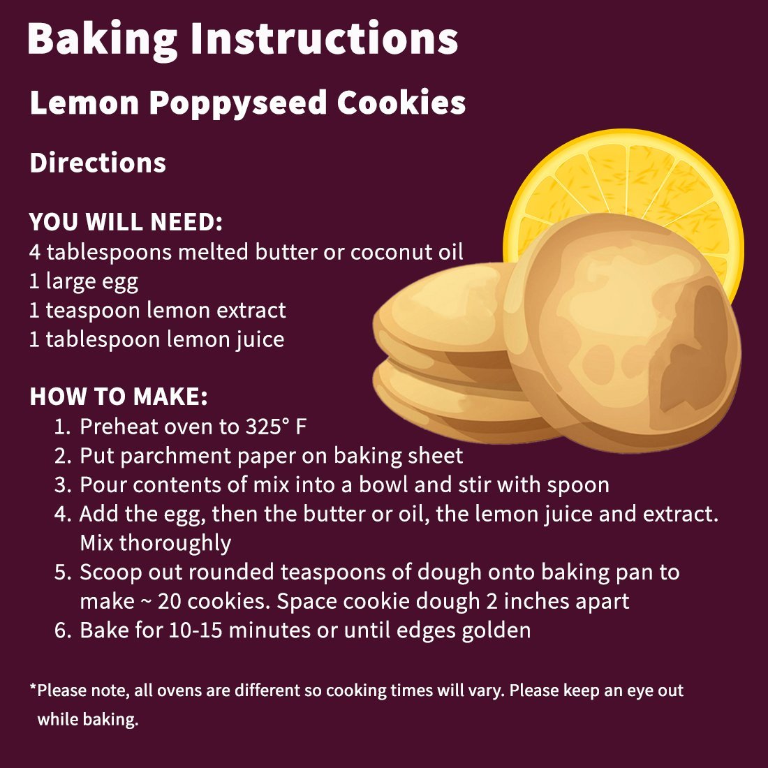 Dry Mixes by ChipMonk Baking
