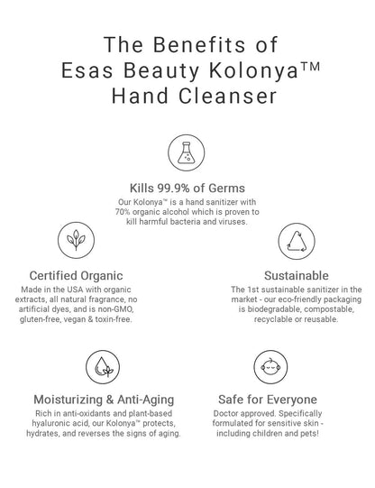 Gardenia & Lily Kolonya Hand Cleanser Duo