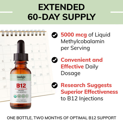b12 vitamins 5000 mcg b12 sublingual b12 methylcobalamin supplement limelight herbals drops